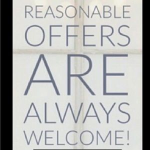 I consider all offers!